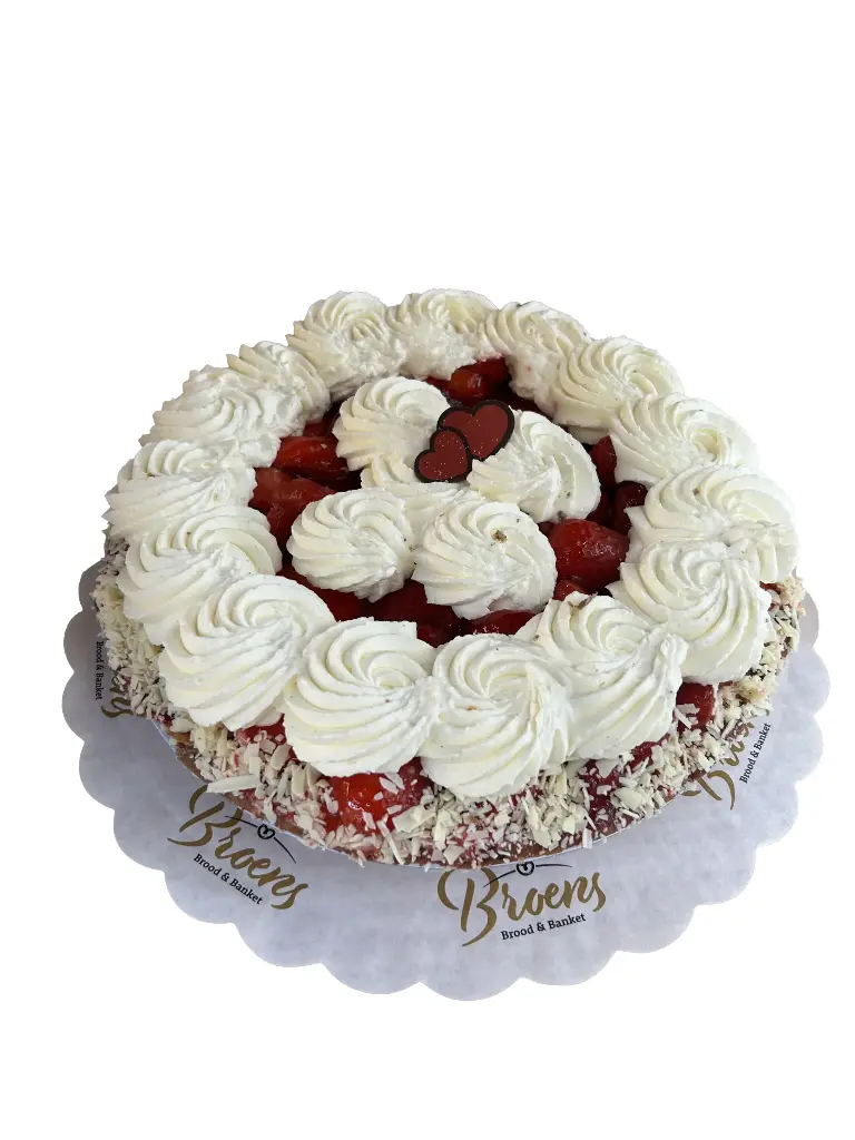 Aardbeien Harde Wener + slagroom (VANAF 31/03!!)