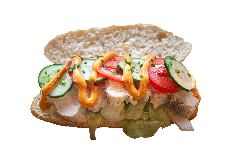 Broodje kip andalouse