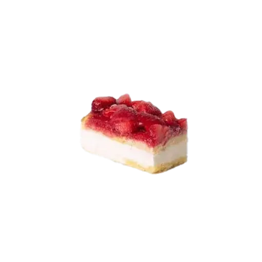 Aardbeien gebakje gluten- en lactosevrij 